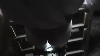 Sexy Couple Engages In Hot, Steamy Shed Sex