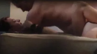 Slut girlfriend caught on hidden camera having sex with friend