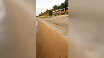 Exhilarating, Daring, And Seductive Hot Wife Running Wild On The Beach