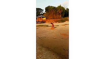 Exhilarating, Daring, And Seductive Hot Wife Running Wild On The Beach