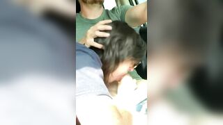 Hot Car Blowjob With Tasty Cum In Her Eager Mouth, Ending Fabulously