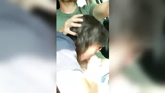 Hot Car Blowjob With Tasty Cum In Her Eager Mouth, Ending Fabulously