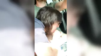 Hot Car Blowjob With Tasty Cum In Her Eager Mouth, Ending Fabulously