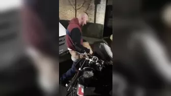 Dude Wildly Fucks Hot, Huge-Boobied Hoe With Phony Ass On Public Road