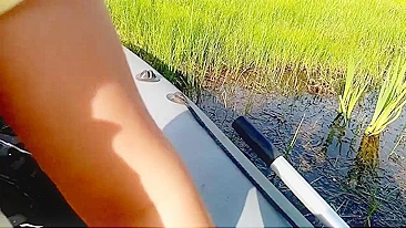 The Mature, Horny Couple Is Having Hot Sex On A Boat