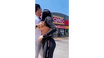 Sultry Latin Couple Indulges In Swift, Scandalous Public Blowjob