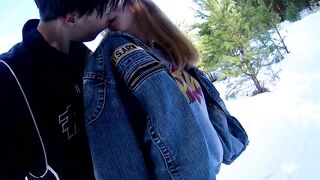 Passionate Outdoor Sex In The Snow, So Hot And Steamy