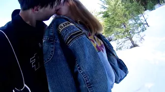 Passionate Outdoor Sex In The Snow, So Hot And Steamy