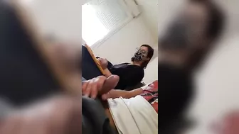 Woman helps stranger to jerk him off while waiting at doctor