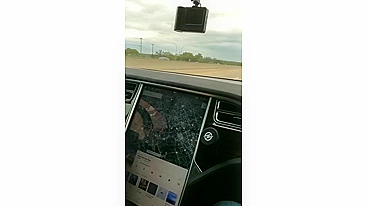 Sneaky Girlfriend Performs Daring Fellatio In Public Parking Lot