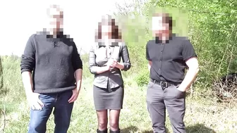 Slut wife masturbates a stranger outdoor and makes him cum hard Slut wife masturbates a stranger outdoor and makes him cum hard