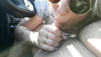 Scandalous! Horny Wife Orally Pleasures Her Husband In A Steamy Car Encounter