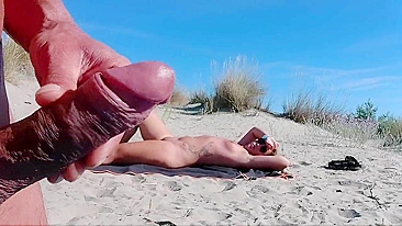 Shocking! Scandalous! Woman Desires Gentleman's Towering Sexual Organ At Beach