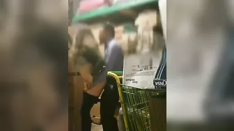 Hidden camera filmed manager fucking female employee in warehouse