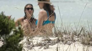 Sexy Nudists Spied On By Horny Voyeur On Spanish Beach