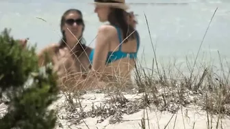 Sexy Nudists Spied On By Horny Voyeur On Spanish Beach