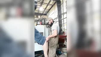 Wife Sexually Pleases Husband With Immense Lustful Passion At His Workplace