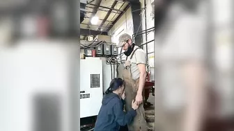 Wife Sexually Pleases Husband With Immense Lustful Passion At His Workplace