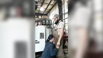 Wife Sexually Pleases Husband With Immense Lustful Passion At His Workplace