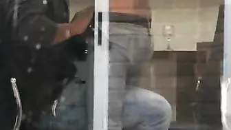 Sneaky Voyeur Captures Steamy Couple's Sexual Escapades In Cozy Abode