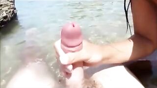 Passionate Couple Engages In Sensual Lovemaking On A Secluded Beach