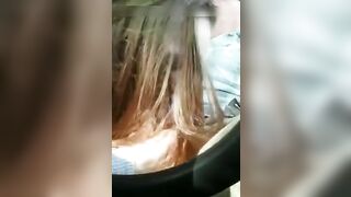 Older man gets a quick blowjob in car from young girl hooker