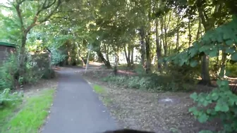 Amateur girlfriend risky blowjob in public park and cumshot on face