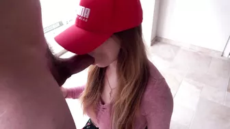 Passionate, Risky, And Thrilling Sex In A Public Hallway During Vacation