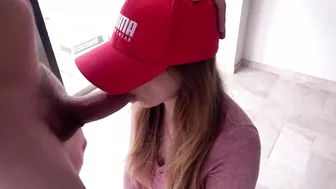 Passionate, Risky, And Thrilling Sex In A Public Hallway During Vacation