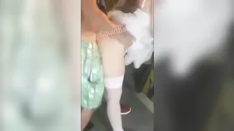 Sultry Young Woman Captured In Steamy Public Sex Scene