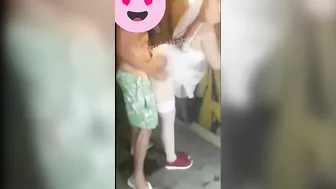 Sultry Young Woman Captured In Steamy Public Sex Scene