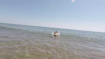 Scandalous! Nude Duo Self-Capturing On Bulgarian Shoreline