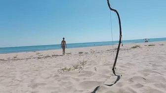 Scandalous! Nude Duo Self-Capturing On Bulgarian Shoreline