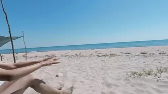 Scandalous! Nude Duo Self-Capturing On Bulgarian Shoreline