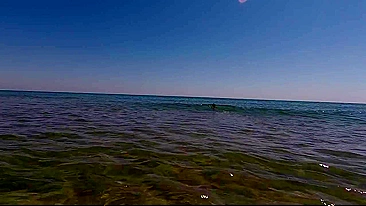 Scandalous! Nude Duo Self-Capturing On Bulgarian Shoreline