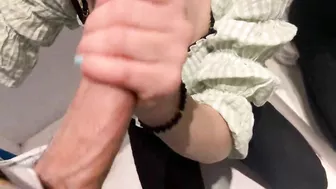 A Risque, Steamy, Hot Quickie At The Mall's Dressing Room