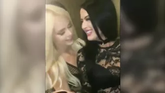 Amazing Brunette Displaying Her Wanton Butthole In A Lively Bash!