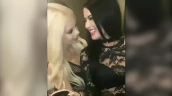 Amazing Brunette Displaying Her Wanton Butthole In A Lively Bash!