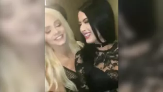 Amazing Brunette Displaying Her Wanton Butthole In A Lively Bash!