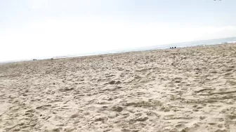 Real amateur public sex risk to get caught on the beach