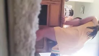 Clandestine Recording Of A Female Self-Pleasuring Act