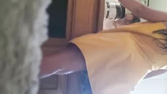 Clandestine Recording Of A Female Self-Pleasuring Act