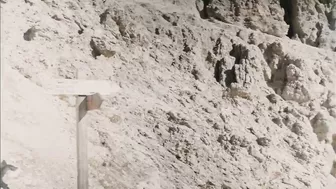 Hikers go for a walk in mountains and do a quick fuck in the woods