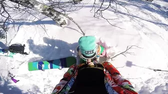 Public Sex With Hot Girlfriend In Snowy Forest At A Ski Resort