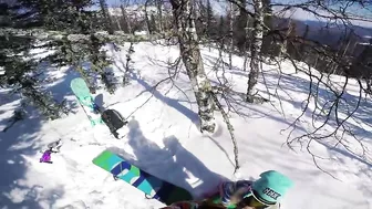 Public Sex With Hot Girlfriend In Snowy Forest At A Ski Resort