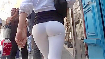 Scandalous! Argentinian Ass Bouncing In Snug Pants