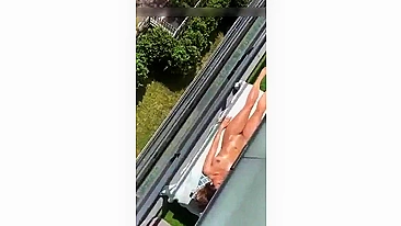 Intensely Spying My Sultry, Buxom Neighbor