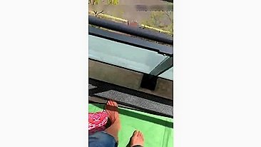 Intensely Spying My Sultry, Buxom Neighbor