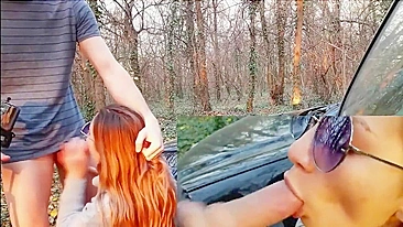Her Young, Amateur Girlfriend Enjoyed An Outdoor Fuck In The Woods