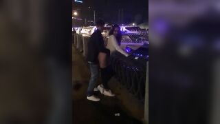 Risky Sweethearts Engage In Public Sex, Filmed By Kinky Friend